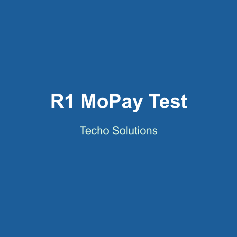 R1 MoPay test product image